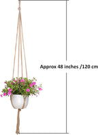 EBOOT 2 Pack 48 Inch Large Macrame Plant Hanger Rope to Hang Flower Pot Plant - Image 3