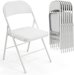 VINGLI 8 Pack Folding Chairs by VINGLI