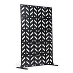 VEVOR Metal Privacy Screen, Outdoor Privacy Screens 5-Panel, Freestanding - Image 10