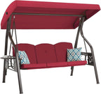 3-Seat Outdoor Porch Swing by zzw