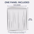 PureFit Outdoor Curtains for Patio Waterproof Weatherproof, UV and Fade - Image 6