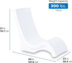 Step2 Vero Pool Chair, Fade-Resistant, Waterproof Patio Furniture - Image 2