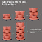 5-Tier Vertical Garden Tower Stackable Planter - Image 4
