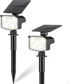 Solar Spot Lights Outdoor Waterproof Adjustable Solar Powered Landscape Lights by NACINIC