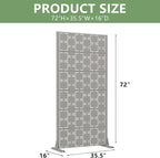 Casaphoria Metal Privacy Screen Outdoor - Image 4