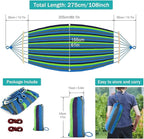 MOSFiATA Hammocks Portable Camping Hammock Upgraded 550lb Comfortable Fabric - Image 3