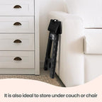 Delxo Folding Step Stool 17.5 Inch Non-Slip Foldable Stools - Image 5