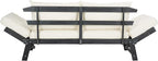 Safavieh PAT6745A Outdoor Collection Tandra Grey Modern Contemporary Daybed Day - Image 11