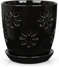 Oairse 6 inch Orchid Pots with Holes, Indoor Plant by Oairse