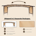 AECOJOY Pergola 9' x 12' Outdoor Pergolas, Pergolas and Gazebo Clearance - Image 3