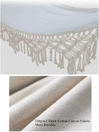 Hammock Brazilian Double Hammocks Soft Comfortable Fabric Cotton Canvas Hanging - Image 3