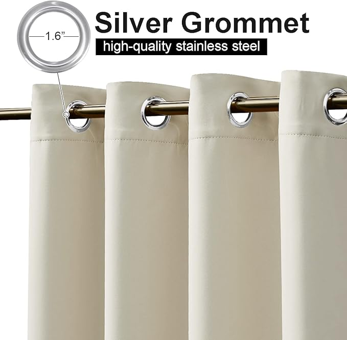 NICETOWN Weighted Outdoor Curtain - Image 2