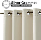 NICETOWN 2 Panels Outdoor Curtains - Image 3