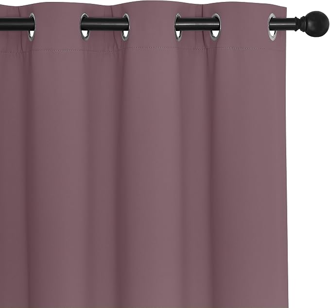 NICETOWN Blackout Drapery Curtain Panel 90 inches Long - Image 7