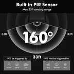AloftSun Solar Motion Sensor Outdoor Lights, Waterproof Motion Sensor Spot - Image 4
