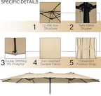 Tangkula 11 Piece Rattan Outdoor Dining Set - Image 5