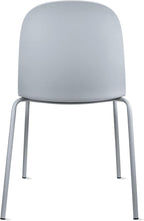 2xhome Modern Stackable Armless Dining Chair | Plastic Shell Seat - Image 7