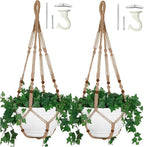 2PK 43 Inches Macrame Planter Hanger Large by Shineloha