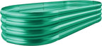 Land Guard Green Raised Bed, 6×3 ft Elevated Planter Box, Raised Beds by LandGuard