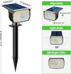 nipify 12 Pack Solar Spot Lights Outdoor Motion Sensor - Image 7