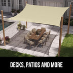 GORILLA GRIP Heavy Duty Sun Shade, UV Protection Fade Tear and Rust Resistant - Image 7