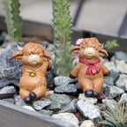 2-piece set Highland Cow Pot Huggers - Image 6