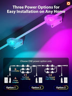 addlon Permanent Outdoor Lights, Smart RGB+IC LED Lights - Image 7