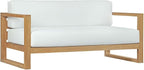 Modway Upland Teak Wood Outdoor Patio Sofa - Image 4