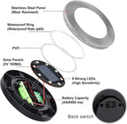 Solar Ground Light, Waterproof Solar Garden Lights, Upgraded Outdoor Garden - Image 4