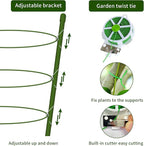 4 Pack Tomato Cage for Garden Plant Support, 18 inches Small Tomato Cages - Image 3