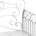 Outsunny 43" Garden Bench, Outdoor Patio Bench - Image 7
