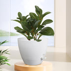12 inch Large Self Watering Pots, Flower Plant Pots - Image 6