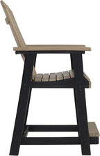 Signature Design by Ashley Outdoor Fairen Trail HDPE Patio Barstool - Image 5