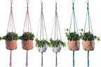 ELANE 6PCS Macrame Plant Hanger Indoor Hanging Planter Basket Decorative by ELANE