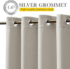 NICETOWN 2 Panels Outdoor Curtains - Image 4