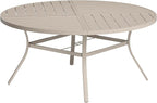 VICLLAX Round Patio Table with Adjustable Umbrella Hole by HOME