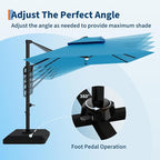 Garvee 10 ft Cantilever Patio Umbrella - Image 4
