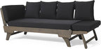 Merax Outdoor Patio Daybed Sofa, 3-Seat Sofa - Image 6