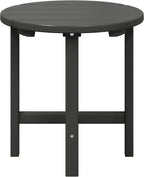 WestinTrends Dylan Adirondack Round Outdoor Side Table by WestinTrends