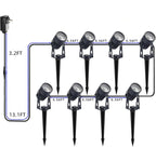 Smart RGB Low Voltage LED Spotlights, APP & Remote Control, Synchronous Dimming - Image 4