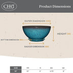 Classic Home and Garden Rosie Modern Planter w/Drainage - Image 5