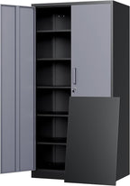 Yizosh Metal Storage Cabinet by Yizosh