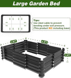 4.3x3.0x1.0ft Raised Garden Bed Kit - Image 2