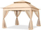 COOSHADE 11x11Ft Easy Pop Up Gazebo Tent Instant Outdoor Canopy Shelter - Image 2