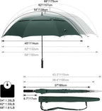 G4Free 47/54/62/68/72 Inch Automatic Open Golf Umbrella Oversize Extra Large - Image 2