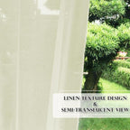 RYB HOME Sheer Curtains Outdoor - Image 4