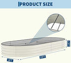 Garvee Galvanized Raised Garden Bed Outdoor, Rust-Resistant Raised Garden Beds - Image 2