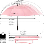 G4Free 47/54/62/68/72 Inch Automatic Open Golf Umbrella Oversize Extra Large - Image 2
