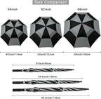 G4Free 47/54/62/68/72 Inch Automatic Open Golf Umbrella Oversize Extra Large - Image 6