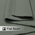 NICETOWN Outdoor Curtains for Patio Waterproof Extra Wide 84", 2 Panels Sun - Image 5